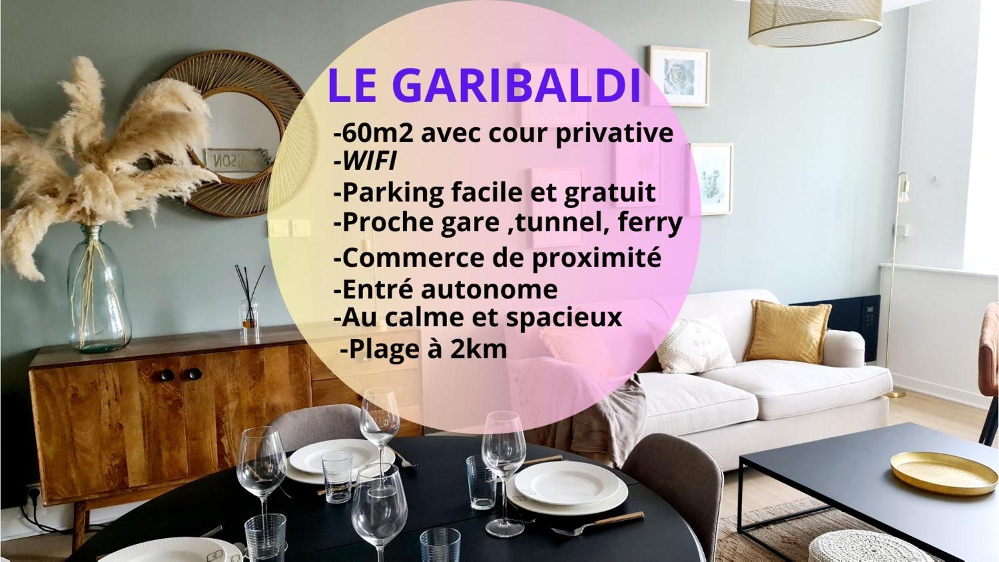 Garibaldi De Calais Fonctionnelle Nouvelle Renovation Jardin Priveアパートメント エクステリア 写真